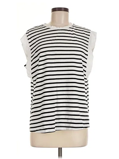 Pre-owned Dokotoo Sleeveless T-shirt In Ivory
