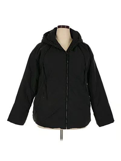 Pre-owned Dokotoo Snow Jacket In Black