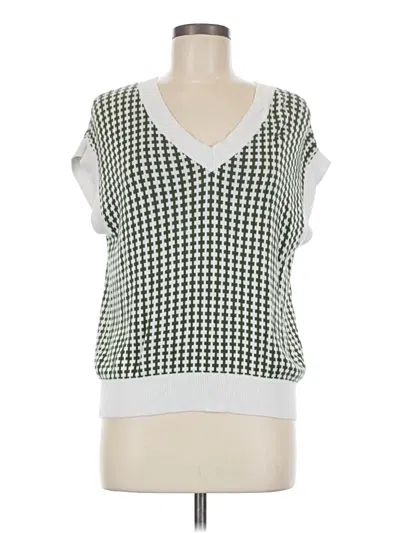 Pre-owned Dokotoo Sweater Vest In Green