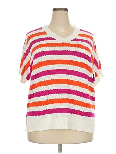 Pre-owned Dokotoo Sweater Vest In White