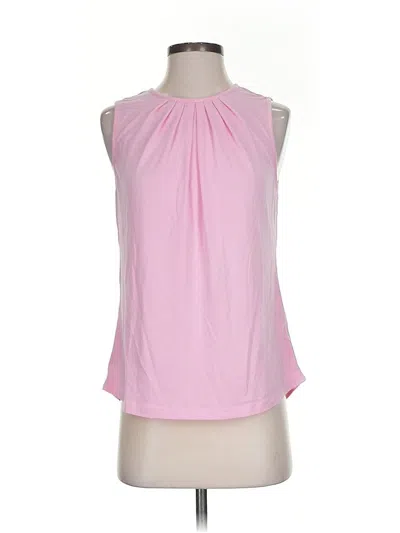 Pre-owned Dokotoo Tank Top Pink Halter Neckline Tops