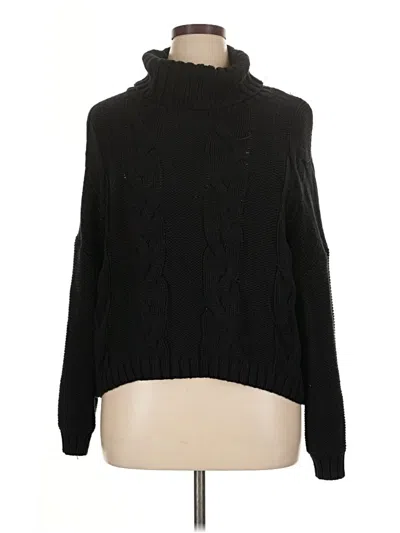 Pre-owned Dokotoo Turtleneck Sweater In Black