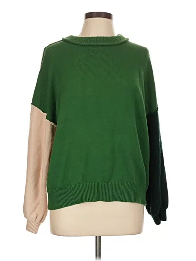 Pre-owned Dokotoo Turtleneck Sweater In Green