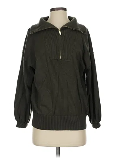 Pre-owned Dokotoo Zip Up Hoodie In Green