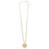 Dolà Men's Dola Coin Necklace In Gold