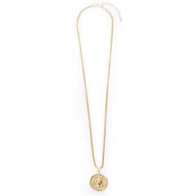 Dolà Men's Dola Coin Necklace In Gold