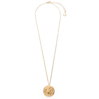 Dolà Women's Gold Àdùnní Coin Necklace