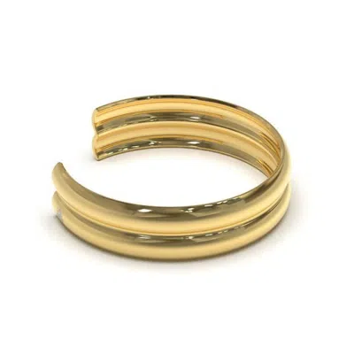 Dolà Women's Gold Ọpẹ́ Cuff Bangle