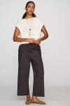 Dolan 100% Cotton Double-knee Pull-on Pants In Black