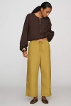 Dolan 100% Cotton Double-knee Pull-on Pants In Green