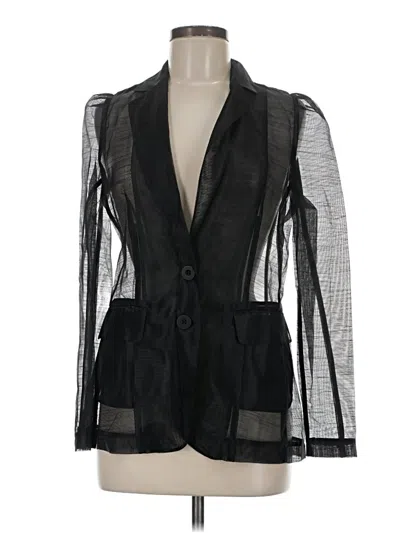 Pre-owned Dolan Blazer Jacket In Black