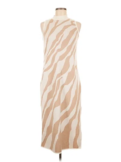 Pre-owned Dolan Casual Dress In Brown