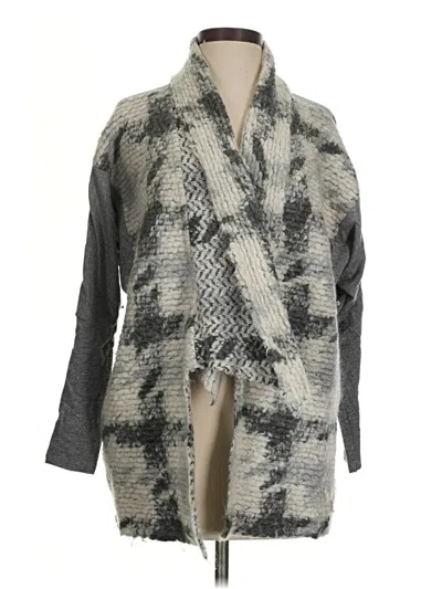 Pre-owned Dolan Kimono In Gray