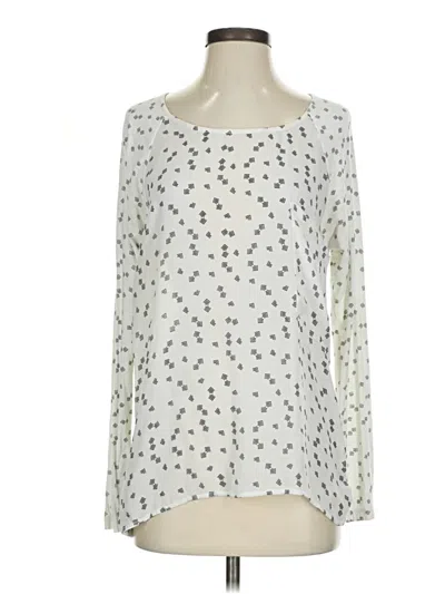 Pre-owned Dolan Long Sleeve T-shirt In Ivory