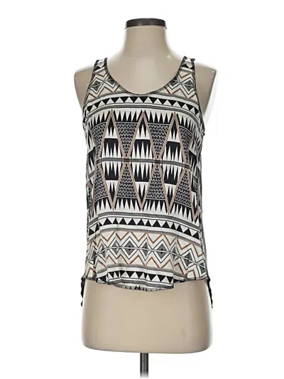 Pre-owned Dolan Sleeveless Blouse In Ivory