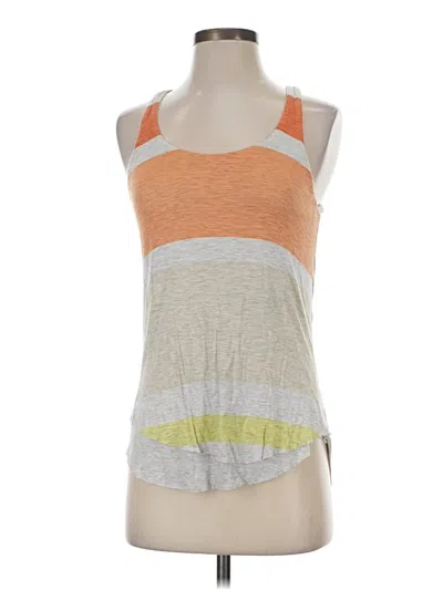 Pre-owned Dolan Tank Top Orange Halter Neckline Tops