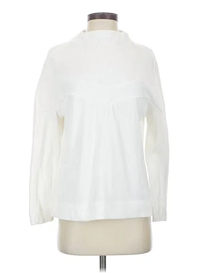 Pre-owned Dolan Turtleneck Sweater In White