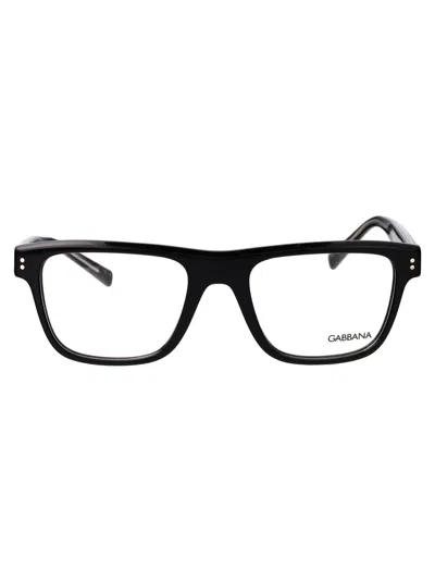 Dolce & Gabbana Eyewear 0dg3362 Glasses In 501 Black