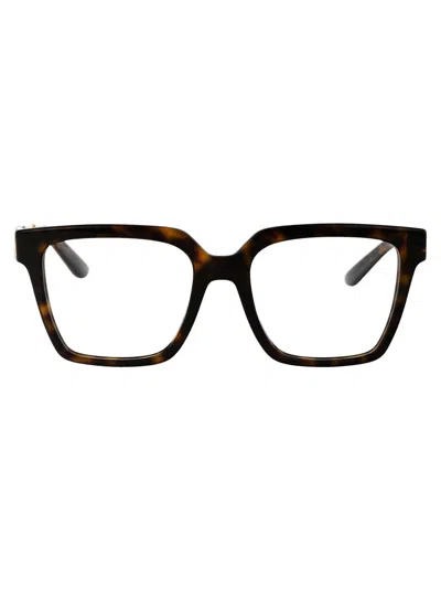 Dolce &amp; Gabbana Eyewear 0dg3376b Glasses In 502 Havana