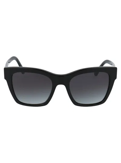 Dolce &amp; Gabbana Eyewear 0dg4384 Sunglasses In 501/8g Black