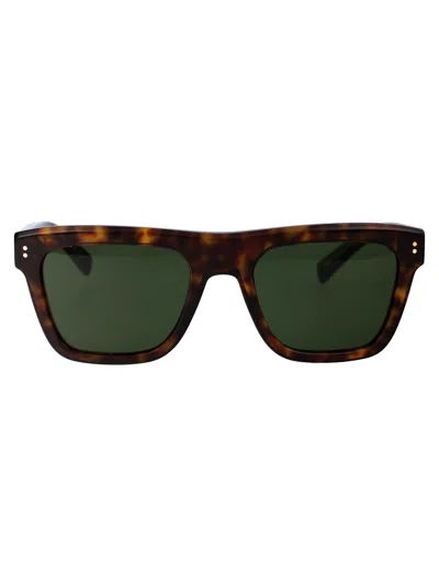 Dolce &amp; Gabbana Eyewear 0dg4413 Sunglasses In 675/r5 Black/crystal