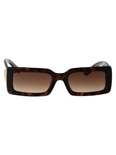 Dolce &amp; Gabbana Eyewear 0dg4416 Sunglasses In 502/13 Havana