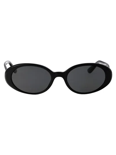 Dolce &amp; Gabbana Eyewear 0dg4443 Sunglasses In 501/87 Black