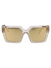 Dolce &amp; Gabbana Eyewear 0dg4446b Sunglasses In 343203 Transparent Camel