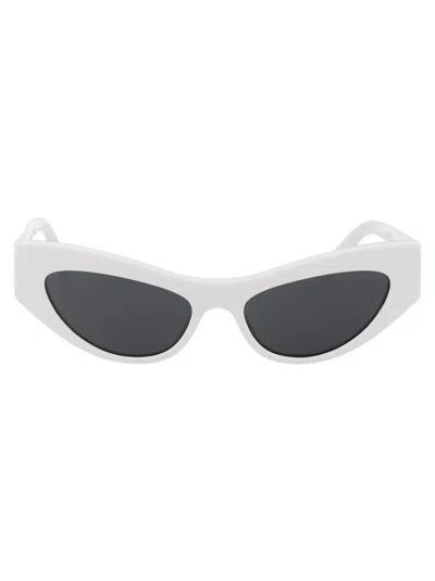 Dolce &amp; Gabbana Eyewear 0dg4450 Sunglasses In 331287 White