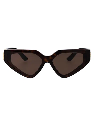 Dolce &amp; Gabbana Eyewear 0dg4469 Sunglasses In 502/73 Havana