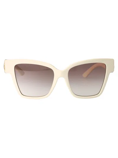 Dolce &amp; Gabbana Eyewear 0dg4470 Sunglasses In 331294 Cream