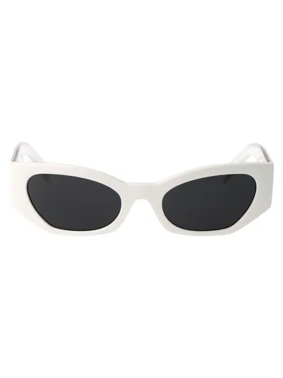 Dolce &amp; Gabbana Eyewear 0dg6186 Sunglasses In 331287 White