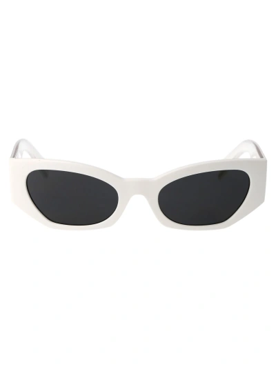 Dolce &amp; Gabbana Eyewear 0dg6186 Sunglasses In 331287 White