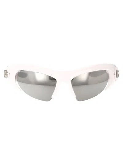 Dolce &amp; Gabbana Eyewear 0dg6192 Sunglasses In 33126g White