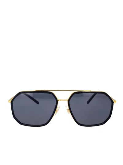 Dolce &amp; Gabbana Eyewear Dg2285 Oro / Nero Sunglasses