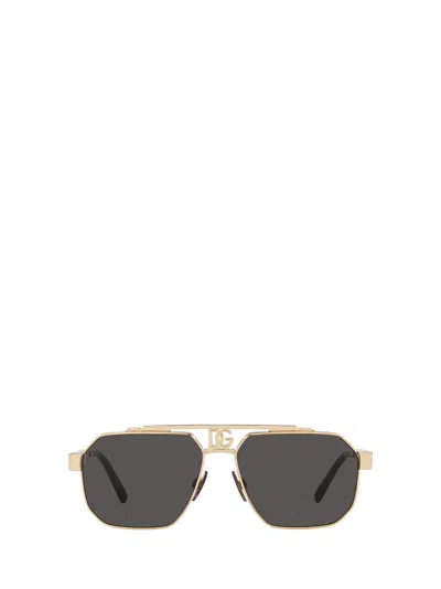 Dolce &amp; Gabbana Eyewear Dg2294 Gold Sunglasses