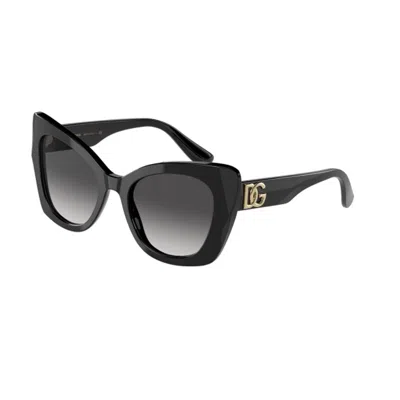 Dolce &amp; Gabbana Eyewear Dg4405 501/8g Sunglasses In Nero