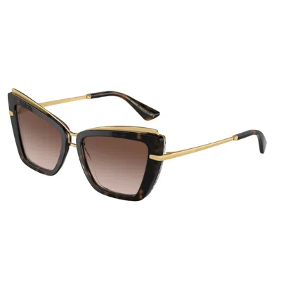 Dolce &amp; Gabbana Eyewear Dg4472 3217/13 Sunglasses In Brown