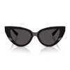 Dolce &amp; Gabbana Eyewear Dolce E Gabbana Dg4497 Dg Hinge 501/87 Nero Sunglasses In Black