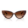 Dolce &amp; Gabbana Eyewear Dolce & Gabbana Dg4497 322274 Havana Rosso Scuro Sunglasses In Brown