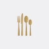 Dolce&gabbana Casa Cutlery Gold Uni In Gold