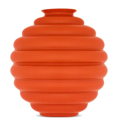 Dolce&gabbana Casa X Venini Medium Murano Glass Déco Vase In Brown