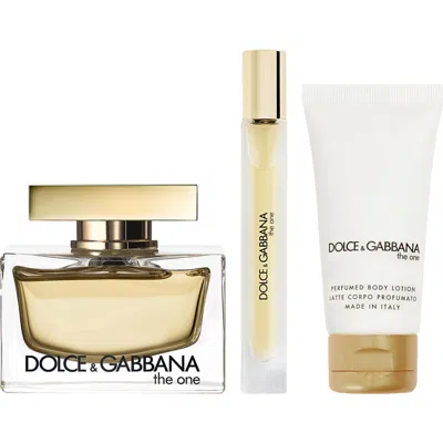 Dolce And Gabbana Velvet 3-piece The One Eau De Parfum Set In No Color