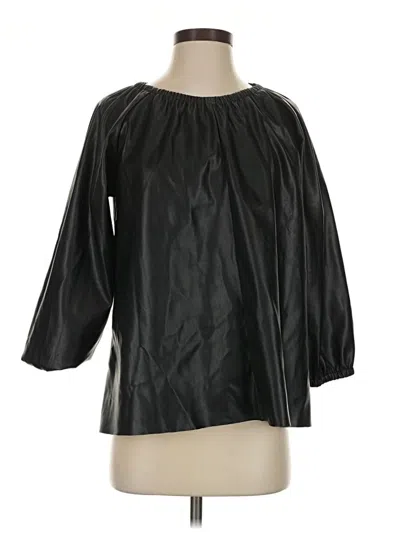 Pre-owned Dolce Cabo 3/4 Sleeve Blouse In Black