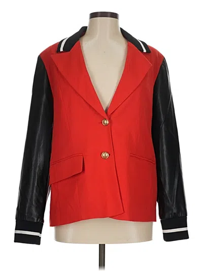 Pre-owned Dolce Cabo Blazer Jacket In Red