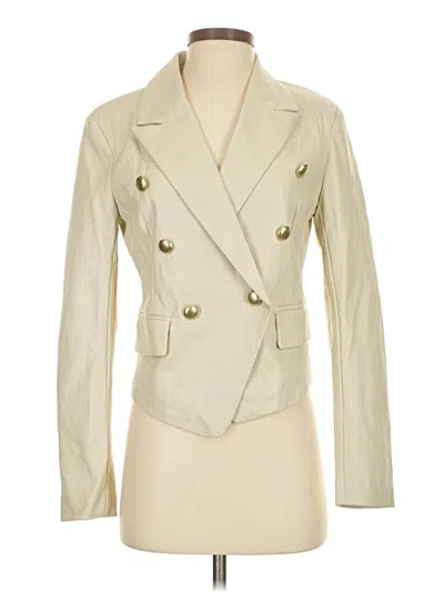 Pre-owned Dolce Cabo Blazer Jacket In White