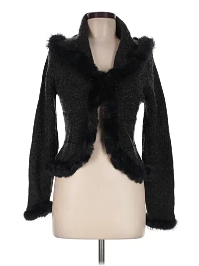 Pre-owned Dolce Cabo Cardigan Sweater In Black