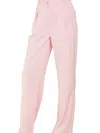 Dolce Cabo Pleated Wide Leg Pant In Pink In Pink