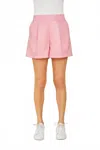 Dolce Cabo Pull On Vegan Short In Pink In Pink