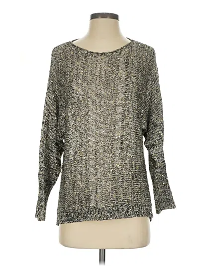 Pre-owned Dolce Cabo Pullover Sweater In Silver